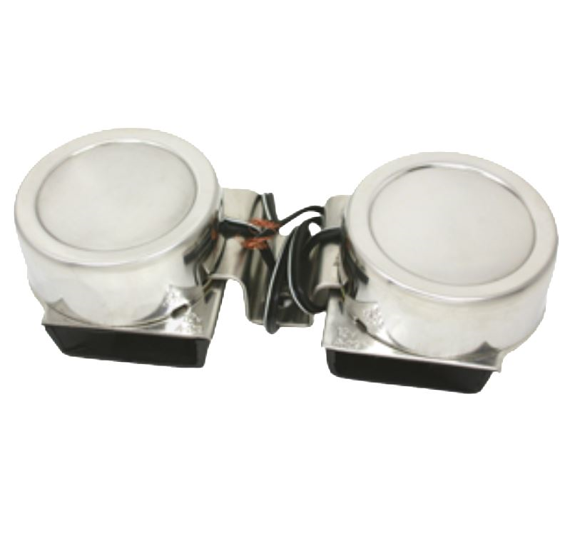 NIRO Elektromagnetisches Mini Signalhorn, Zweiklang