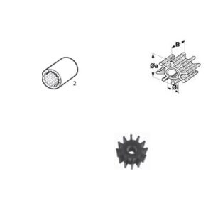 Impeller Jabsco   OE: 22120-0001, allpa#500104