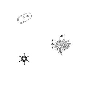 Impeller Jabsco OE: 18777-0001, allpa#500131