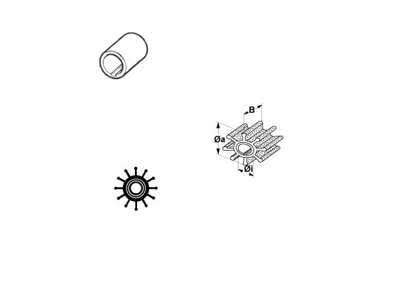 Impeller Sherwood OE: 17000K, IP500164