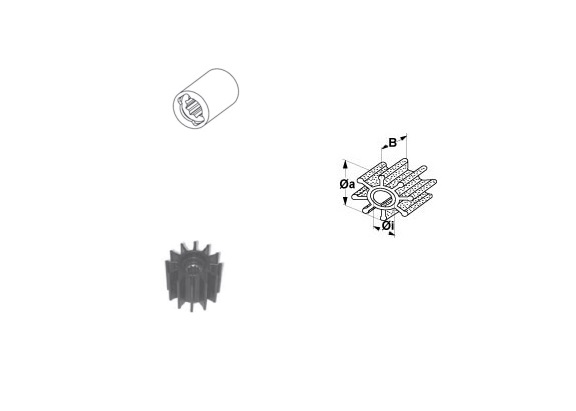 Impeller DJ-Pump OE: 08-34-1201, IP500183
