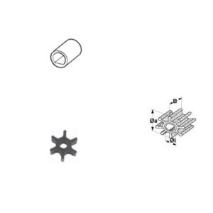 Impeller Honda  OE: 19210-ZW1-003, allpa#500284