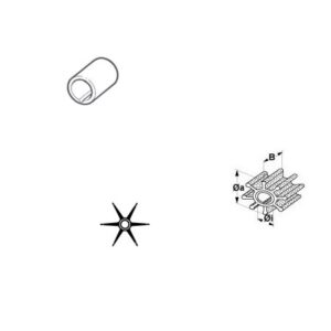 Impeller Mariner-Mercury-Mercruiser  OE: 47-42038, allpa#500318