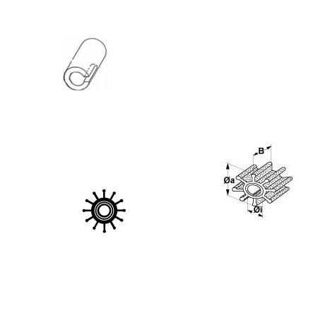 Impeller Chrysler-Force OE: 47-F462065, allpa#500335