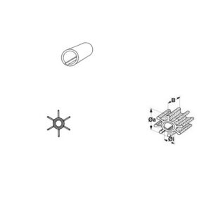 Impeller OMC   OE: 387361, allpa#500358