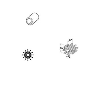 Impeller Jabsco   OE: 18598-0001, allpa#500364
