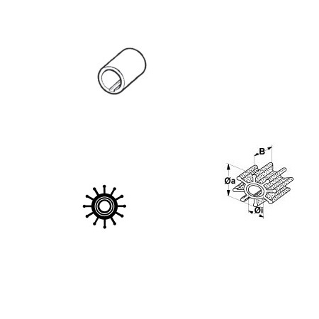 Impeller DJ-Pump OE: 08-19-1201, IP500364