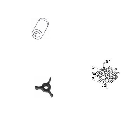 Impeller OMC OE: 432941, allpa#500372