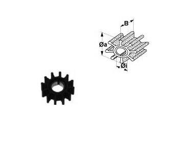 Impeller Chrysler / Force OE:47-F84064, allpa#500397
