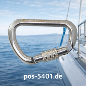 KONG® Spezialkarabiner mit großer Öffnung – Edelstahl
