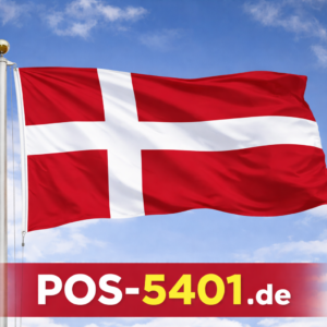 Gastlandflagge / Fahne Dänemark