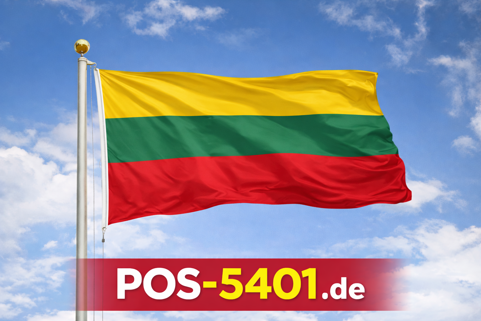 Gastlandflagge / Fahne Litauen