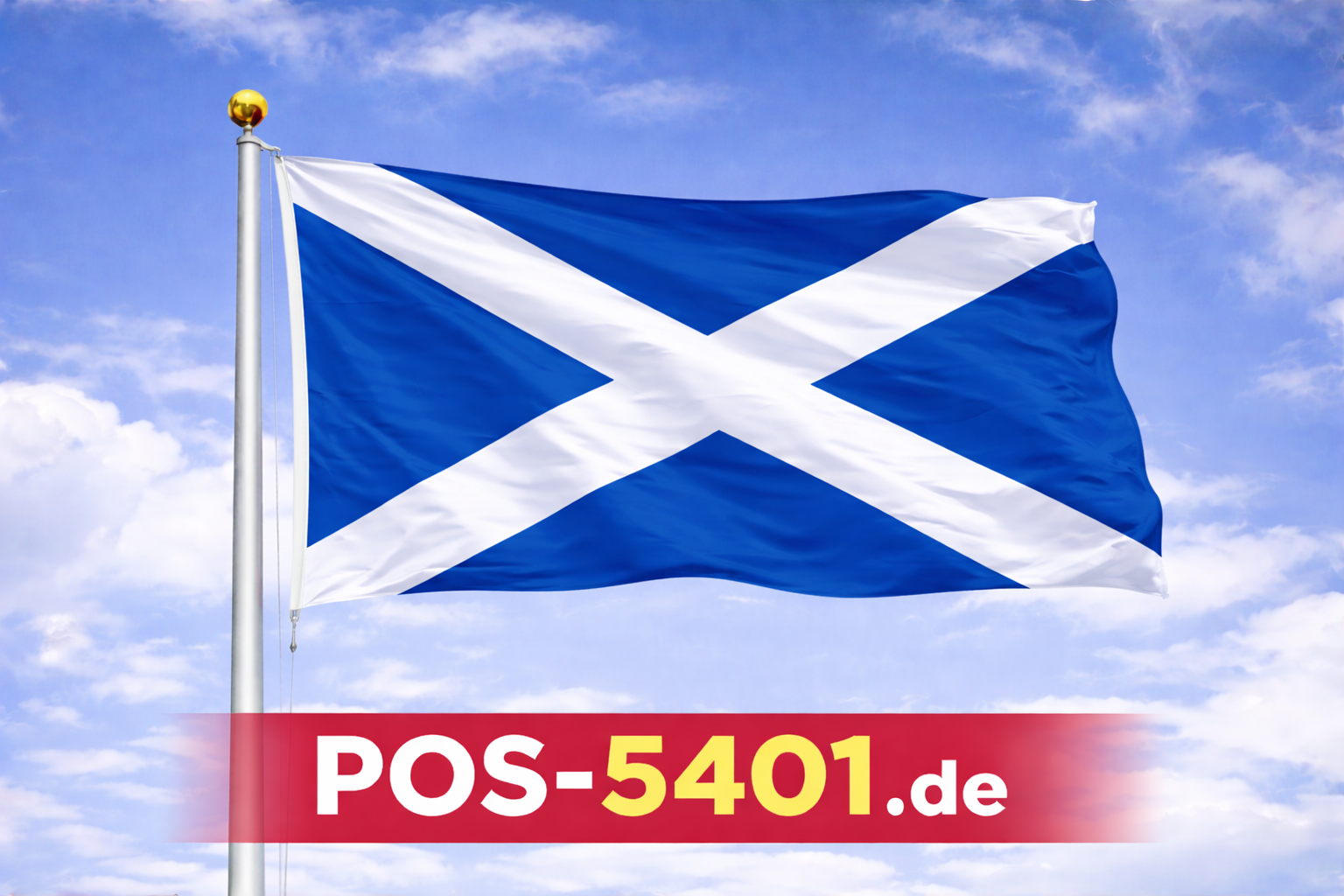 Regionalflagge / Fahne Schottland