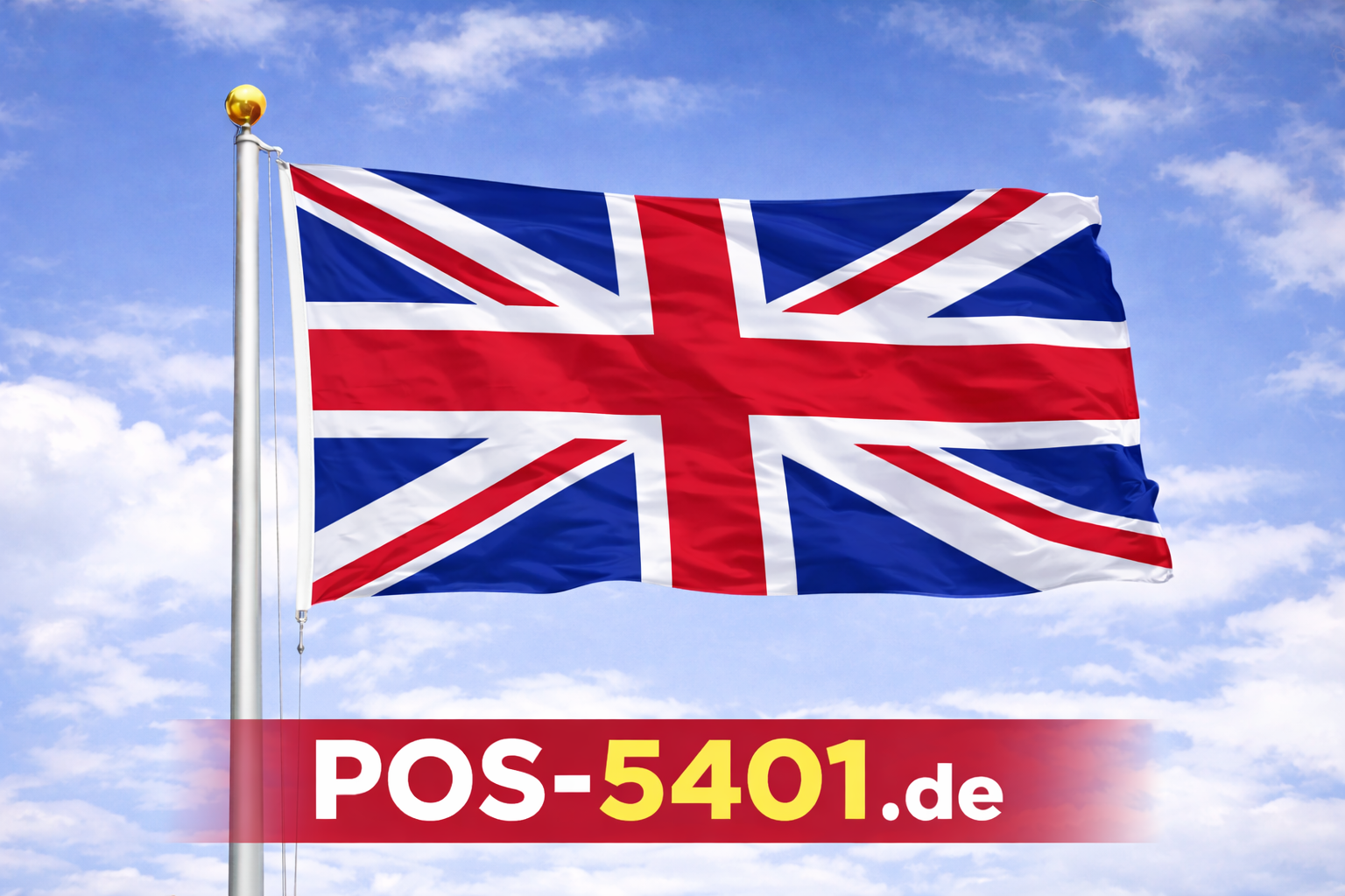 Gastlandflagge / Fahne Union Jack