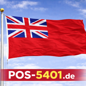 Gastlandflagge / Fahne Großbritannien
