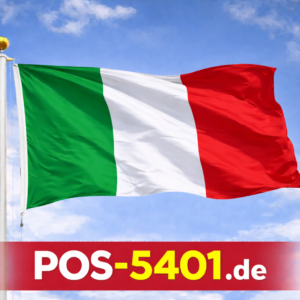 Gastlandflagge Italien – Made in Germany | Robuste Schiffsflagge