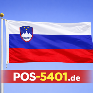 Slowenien Flagge – Flagge aus robustem Schiffsflaggenstoff