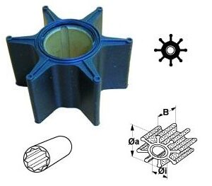 Impeller Volvo  OE: 3841697, 875593-6 u.a., IP500106GT