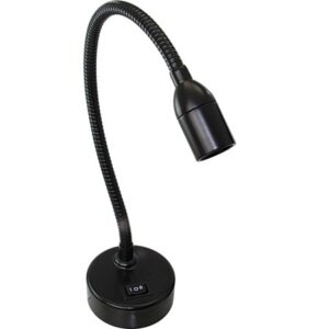 Kartentischleuchte mit Schwanenhalsgelenk, 12V