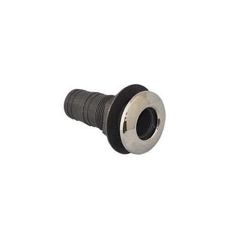 Borddurchbrüche - Acetal mit elektropolierter Edelstahlabdeckung