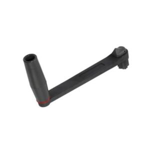 Winschkurbeln - Aluminium, schwarz eloxiert