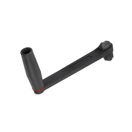 Winschkurbeln - Aluminium, schwarz eloxiert