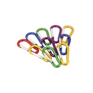 Karabinerhaken, Schnapphaken - Aluminium, Standardform
