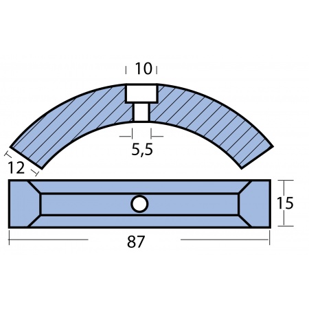 Anoden - VolvoPenta - Collar 3-teilig – Bild 2