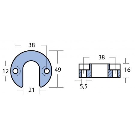 Anoden - Mercury - Trimmzylinder-Anode – Bild 2