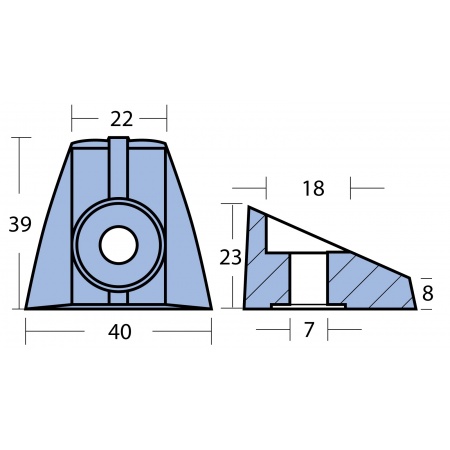 Anoden - Suzuki - Blockanode – Bild 2