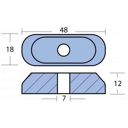 Anoden - Suzuki - Plattenanode 2-5PS (1986-2002) – Bild 2