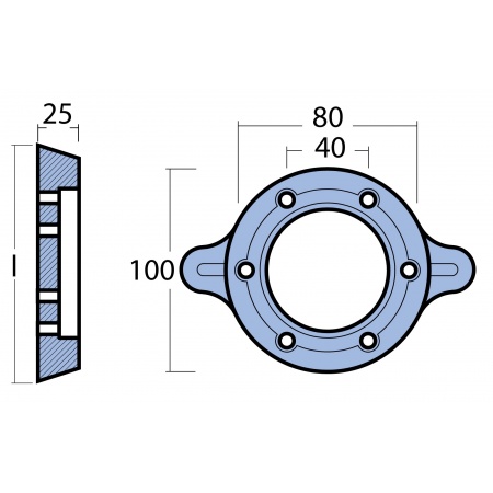 Anoden - Technodrive - Ringanode – Bild 2