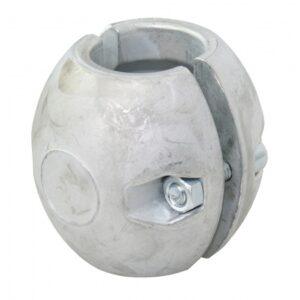 Anoden - Wellen-Anoden, lang, Kugelform, 2 Bolzen, Aluminium