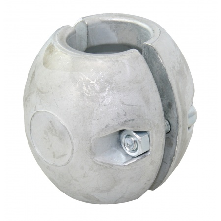 Anoden - Wellen-Anoden, lang, Kugelform, 2 Bolzen, Zink