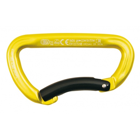 Karabinerhaken, Schnapphaken - Aluminium - KONG Typ TRAPPER BENT GATE