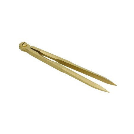 Marinezirkel, matt-zaboniert gold