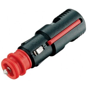 Universalstecker mit Schraubanschluss und Zugentlastung