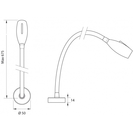 Leuchten - Schwanenhalsleuchte, 12V - QUICK Light MAYA – Bild 2