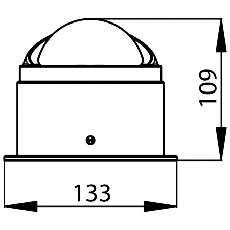 ARTICA BA – 70 mm Aufbaukompass mit LED-Beleuchtung – Bild 2