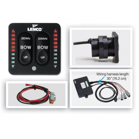 LENCO - Schalter - Single LED